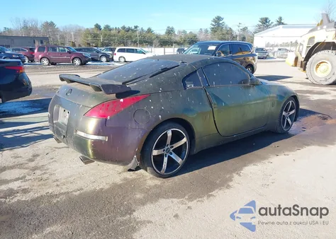 2006 Nissan 350Z Enthusiast из США, поврежденный, VIN JN1AZ34D16M331893